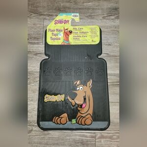 NEW Old Stock 2000 Vintage Scooby-Doo Rubber Front Pass Car Floor Mats Scooby
